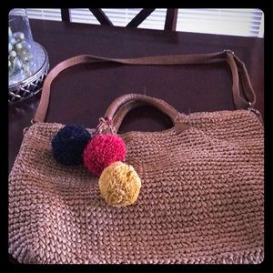Straw bag
